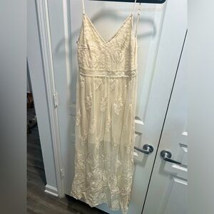 White/Ivory Lace dress altered state. Worn once. XS